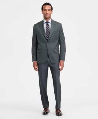 Michael Kors Mens Classic Fit Wool Blend Suit Separates In Gray