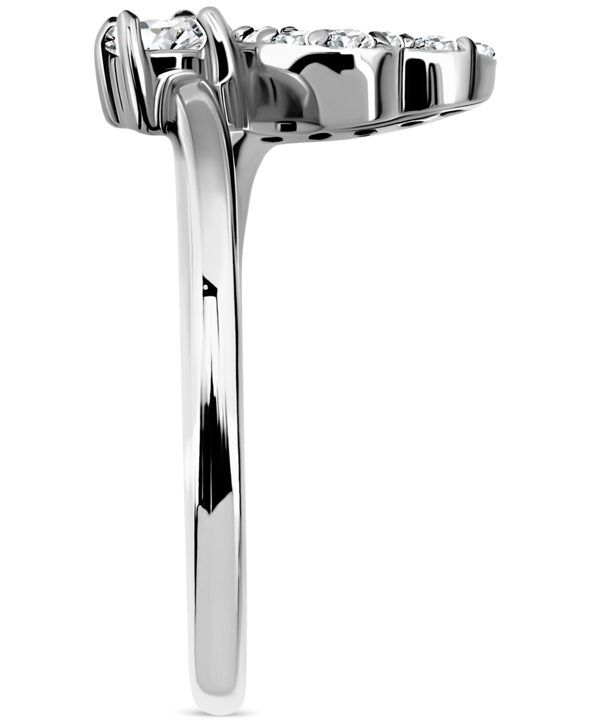 GIANI BERNINI CUBIC ZIRCONIA OPEN HEART ADJUSTABLE TOE RING, EXCLUSIVELY AT MACY'S 