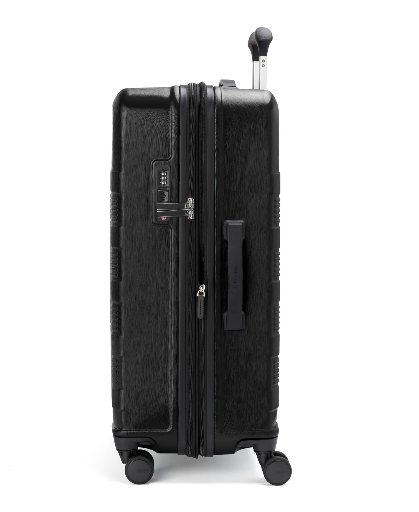 Чемодан Travelpro WalkAbout 7 Medium Hardside Check-in Spinner, цвет: Чёрный — фото 4