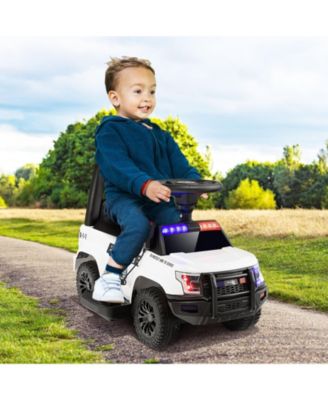6V Police Ride-On Car