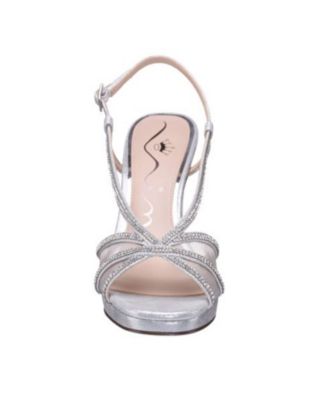 Women's Bonney Rhinestone Block Heel Dress Sandals