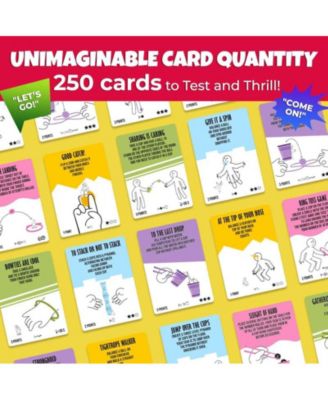 Challenge Game Set - 250 Unique Cards with Fun Tasks - Family Game