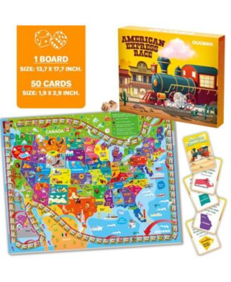 3X Set Learning Board Games for Kids 6-8 - Educational Trivia Cards Ages 8-12