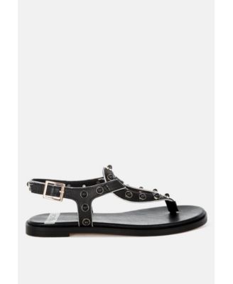 Avens Pearl Rivet Studded Flats