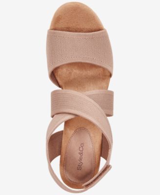 Women's Sicilyy Wedge High Heel Sandals, Exclusively at Macy's