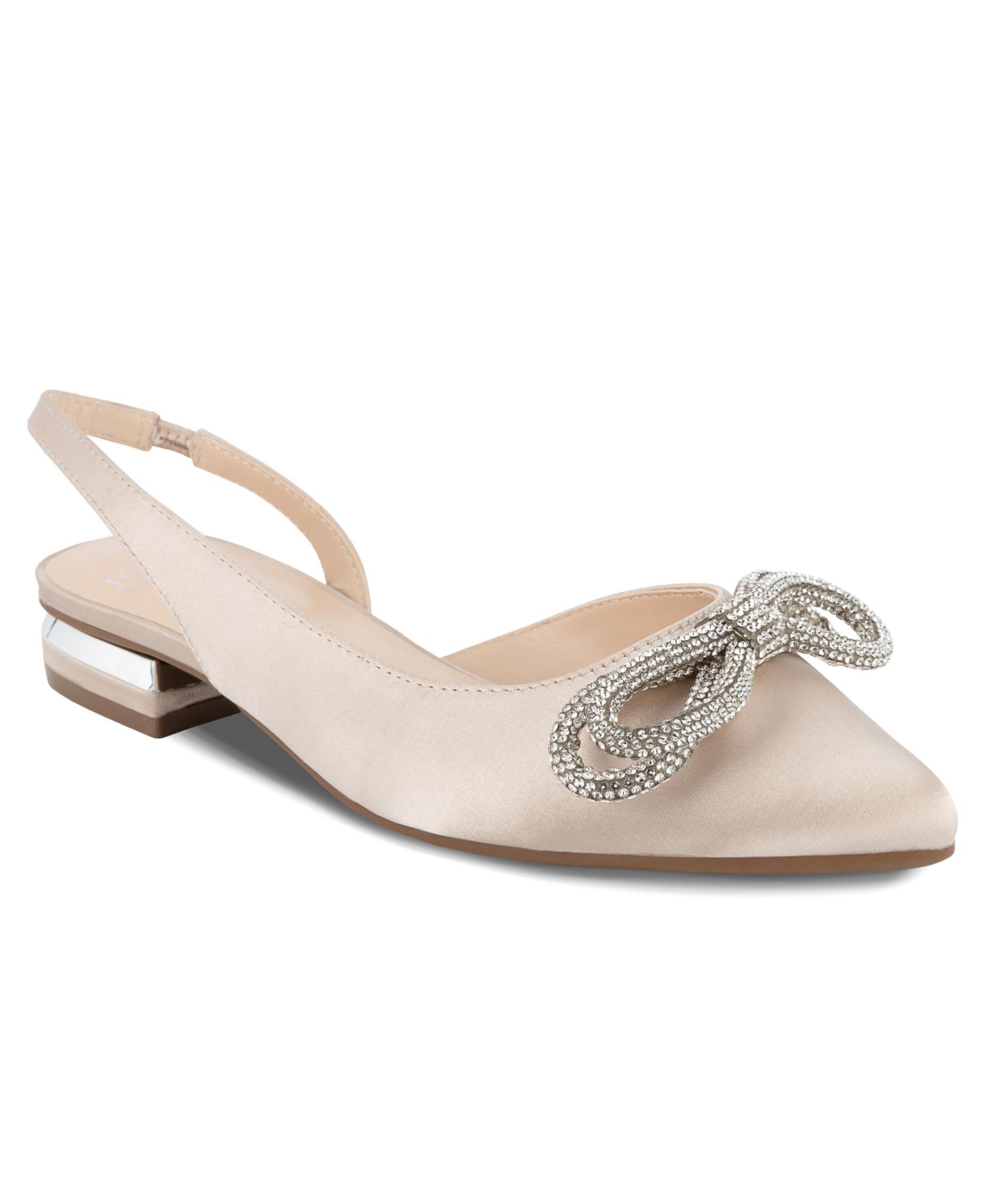 Женские балетки Jones New York Quentina Pointed Toe Dress Flats, цвет: Нейтральный — фото 1