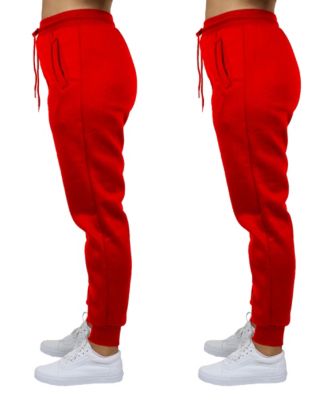 Women's Loose Fit Fleece Lined Jogger Sweatpants-2 Pack