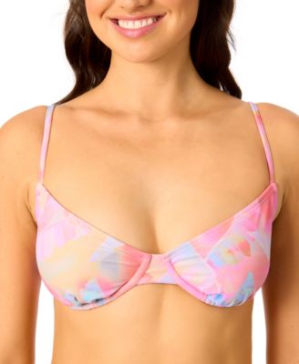 Macys Juniors' Sunset Palms Underwire Bikini Top, Exclusively at Macy's 