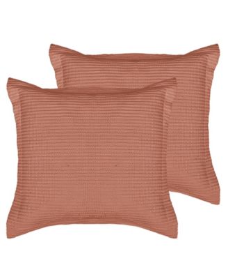 Home Cloud Waffle 2-Pc. Sham Set, European