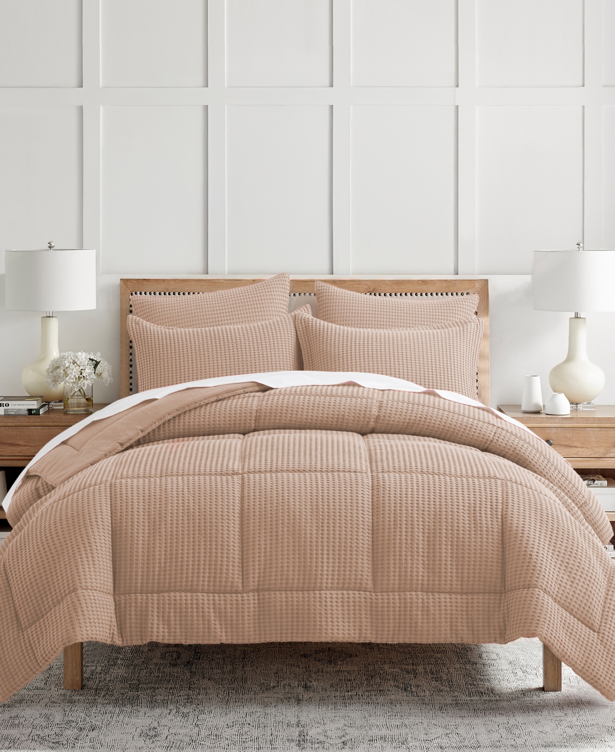 Levtex Mills Waffle Textured 2-pc. Comforter Set, Twin/twin Xl