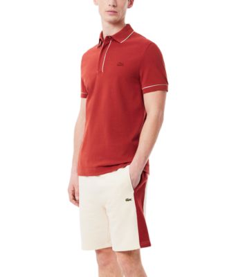Lacoste - Men's Regular-Fit Colorblocked Logo Shorts