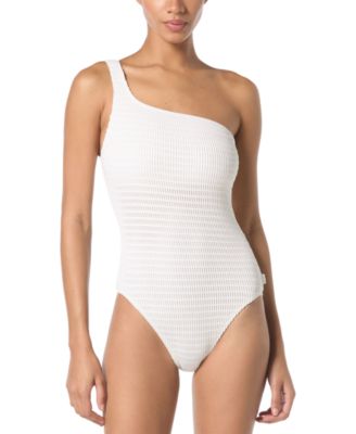 Michael Kors - Women's Crochet One-Shoulder One-Piece Swimsuit