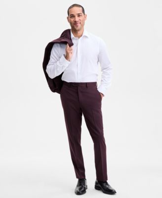 Men's Slim-Fit Satin Suit Separates, Exclusively at Macys