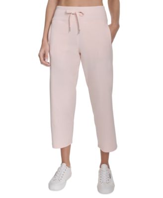 Calvin Klein - Women's Cropped Drawstring-Waist Pants