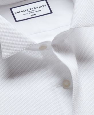 Men's Slim-Fit Tuxedo Dress Shirt