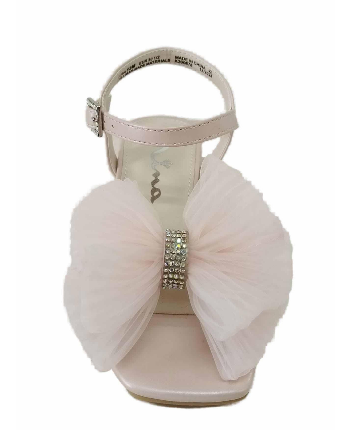 Nina Big Girls Viki Heel Sandals In Blush