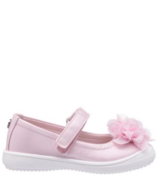 Little Girls Natty Pearlized Round Toe Sneakers