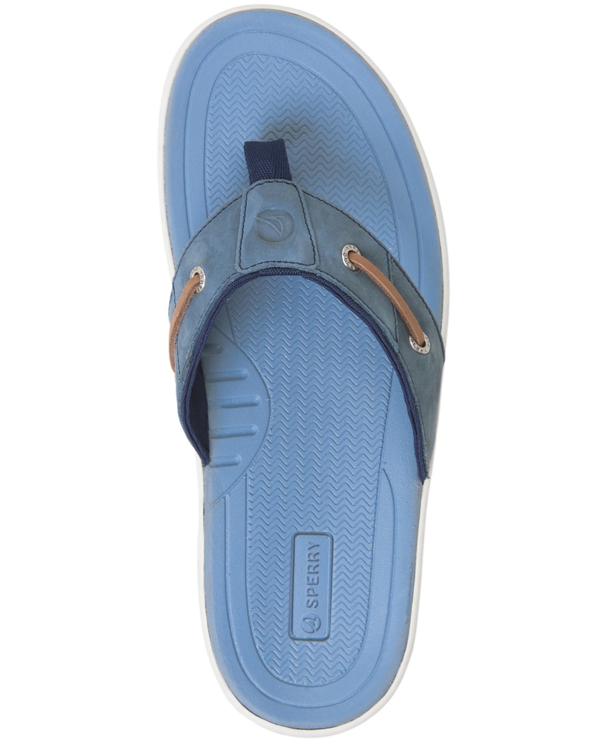 Sperry Baitfish Flip Flop In Blue