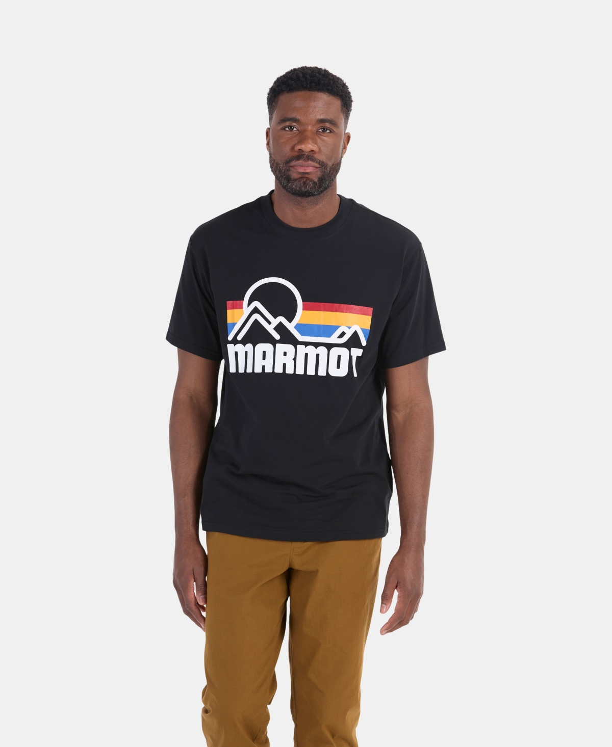 Men's Coastal Short Sleeve T-Shirt - Black/Multi