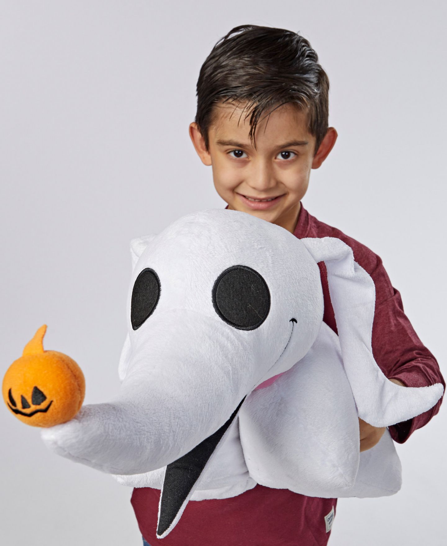 Детские мягкие игрушки Pillow Pets Disney Nightmare Before Christmas Zero Plush Pillow Pet — фото 2