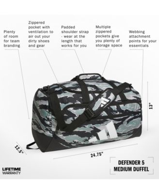 Men's Defender Logo Duffel Bag