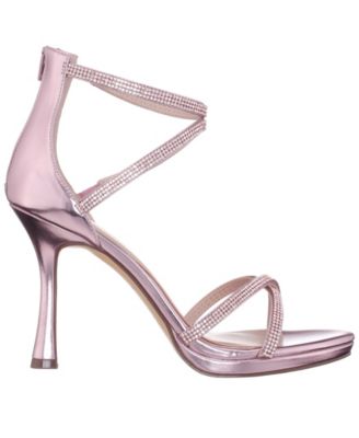 Women's Ryann Almond Toe Strappy Platform Sandals