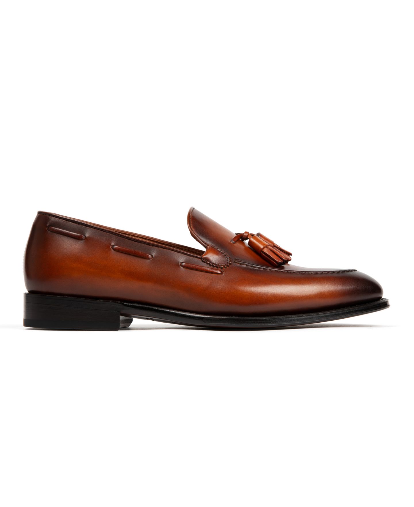 Мужские туфли Anthony Veer Camden Tassel Dress Loafers, цвет: Янтарный коньячный рыжевато-коричневый — фото 2
