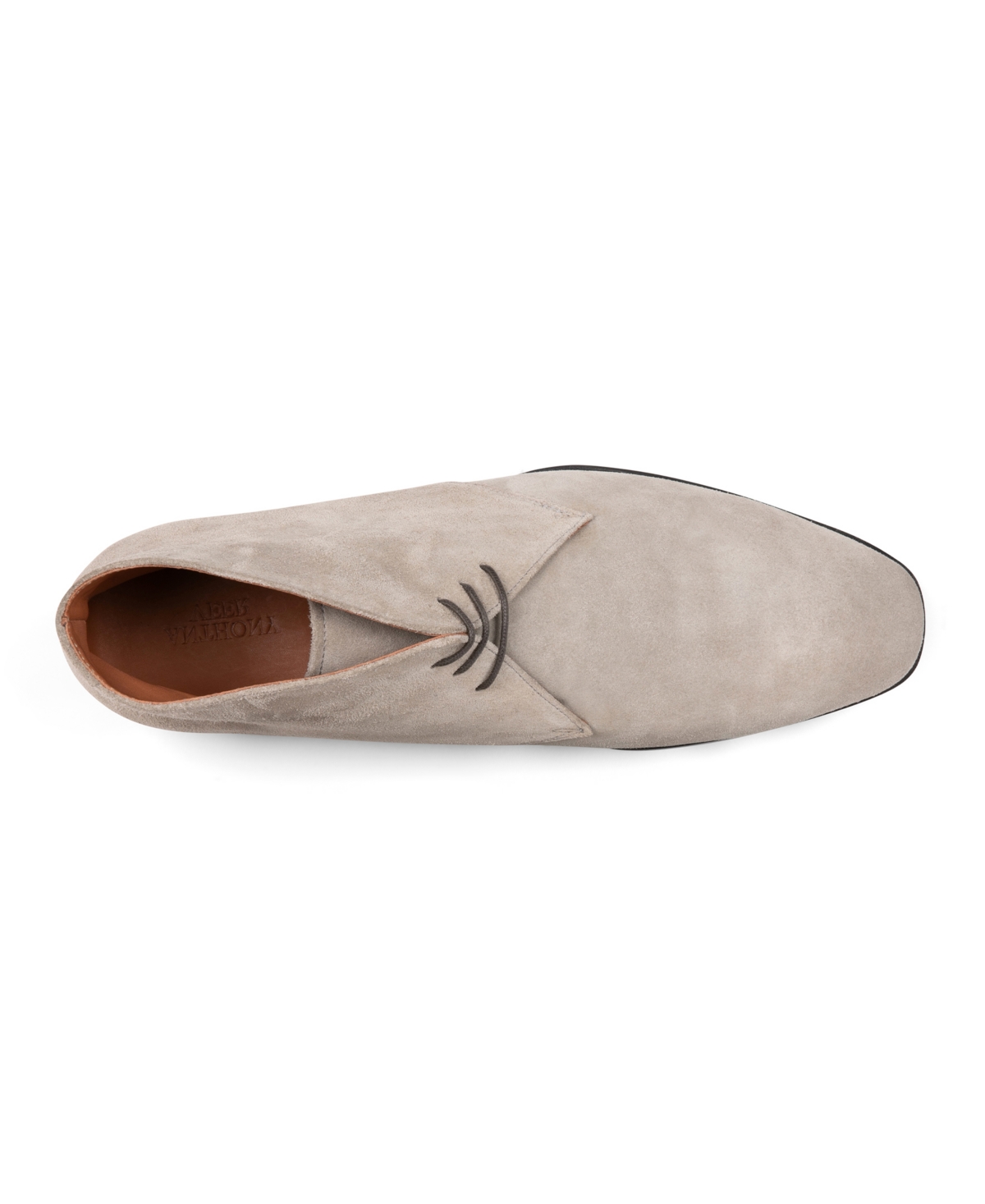 Anthony Veer Men's Arden Chukka Boots In Rustic Clay Gray Suede