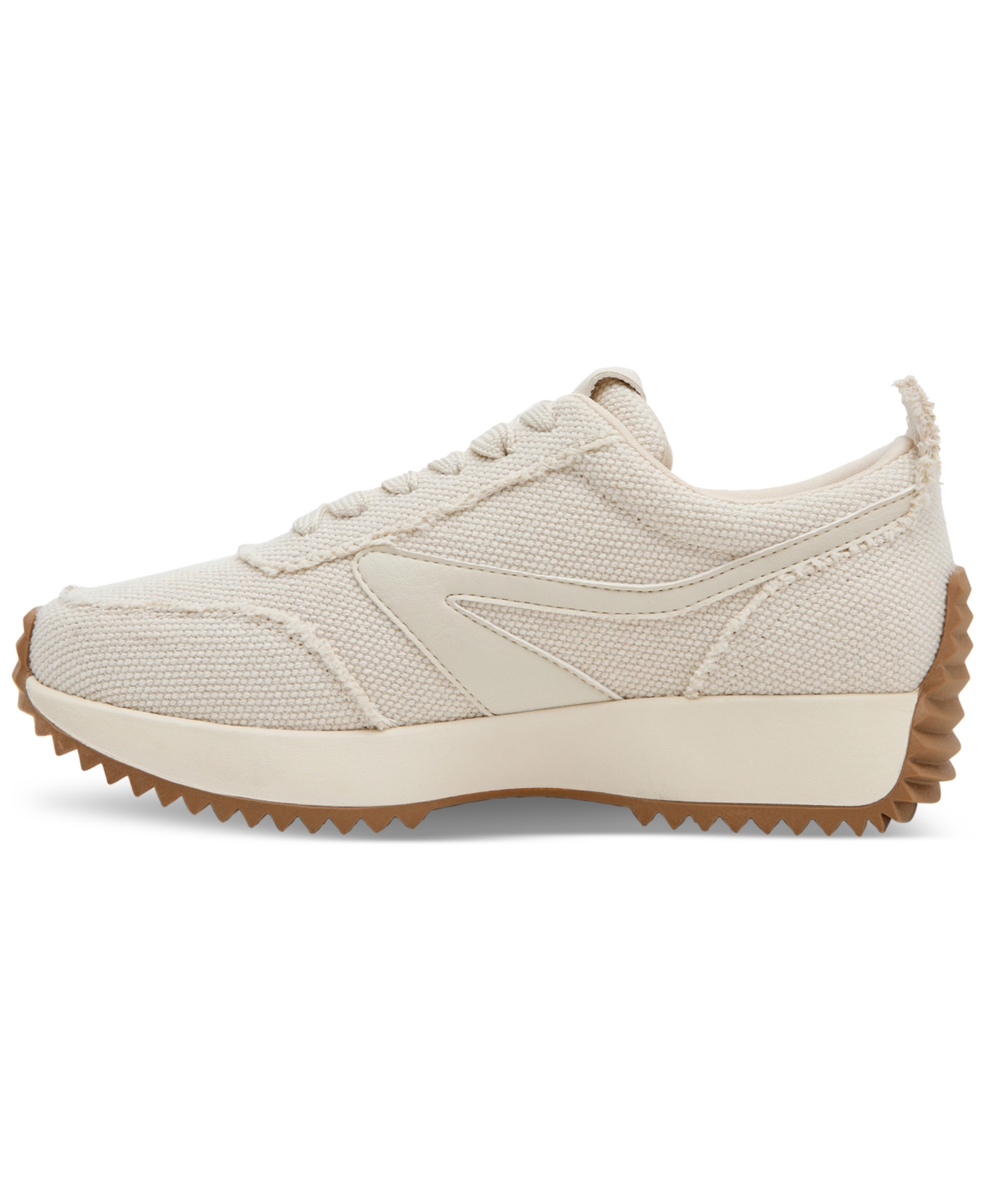 Dv Dolce Vita Women's Bynx Lace-up Jogger Sneakers In Cream