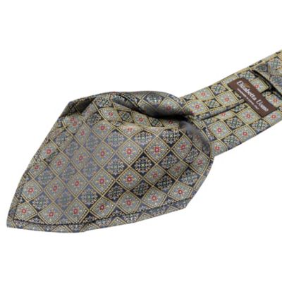 Big & Tall De Sica- Silk Jacquard Tie for Men