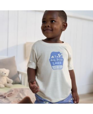 Toddler Boys 3-Piece T-Shirt, Shorts & Pants Pajama Set, Rock & Roll, 5T