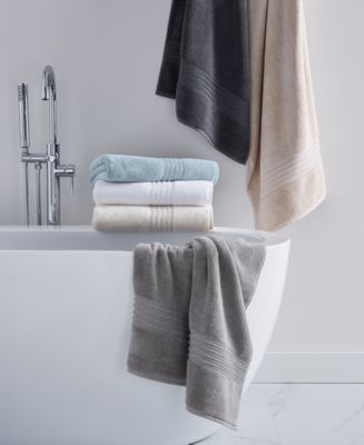 Hotel Collection Turkish Cotton Bath Towel - color: steel