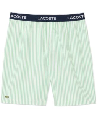 Lacoste - Men's Loungewear Striped Pajama Shorts