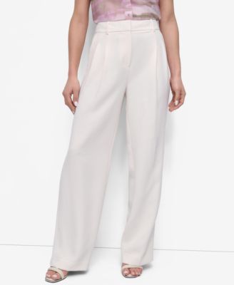 DKNY - Women's Aero Crepe Pleated Pants