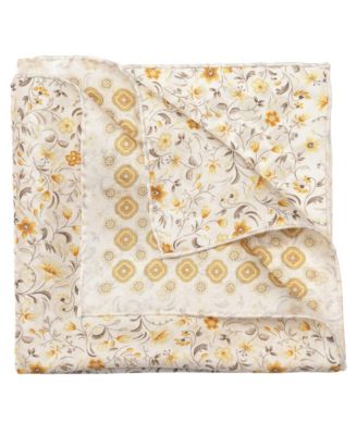 Men's Italo - Double Sided Silk Pocket Square for Men