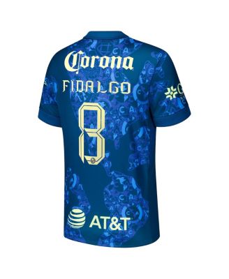 Men's Álvaro Fidalgo Blue Club America 2024/25 Away Replica Player Jersey