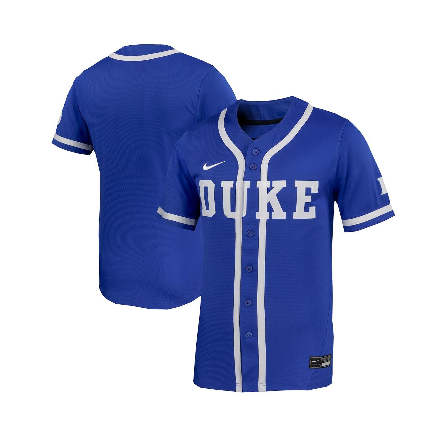 Men's and Women's Royal Duke Blue Devils Replica Softball Jersey