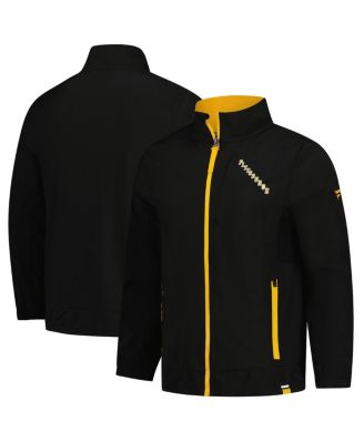 Fanatics - Men's Black Pittsburgh Penguins Woven Rink Full-Zip Jacket