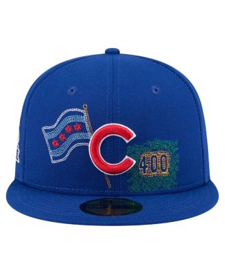 Men's Royal Chicago Cubs State Stitch 59Fifty Fitted Hat