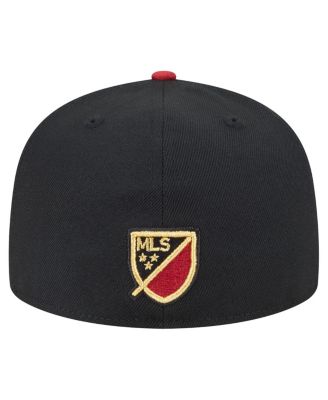 Men's Black Atlanta United FC 2025 Kickoff 59FIFTY Fitted Hat