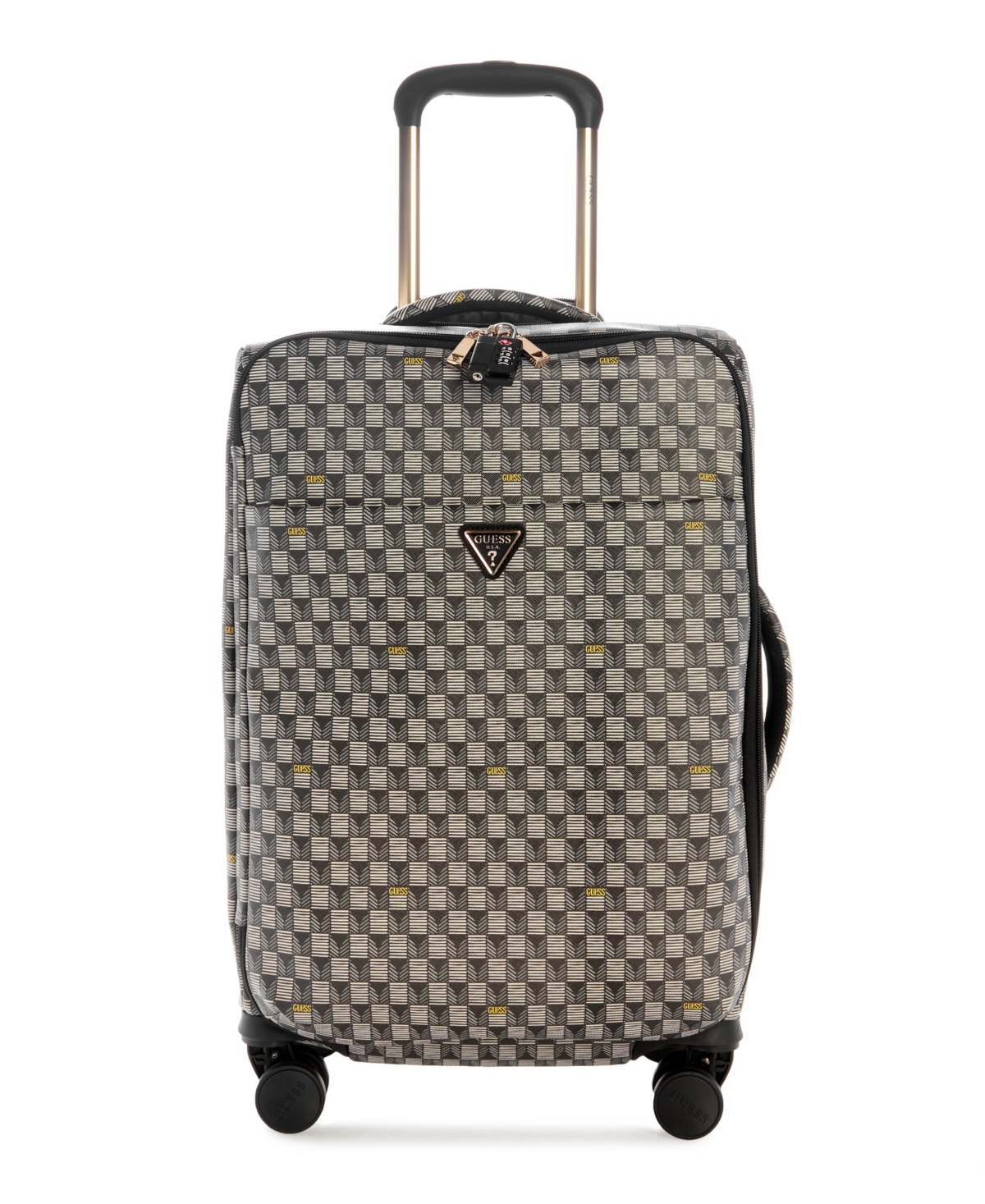 G Wave 20 In 8-Wheel Suitcase - Black Logo