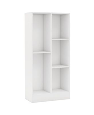 41 Inches 5-Cube Floor Bookcase with 2 Anti-Tipping Kits