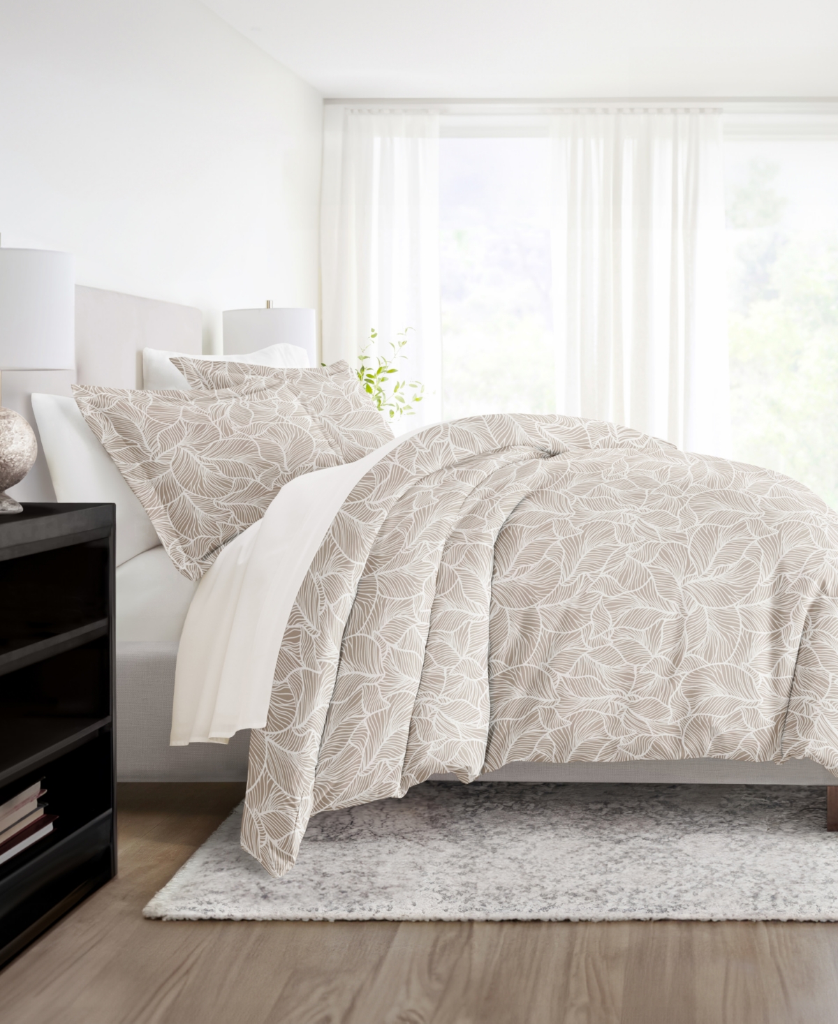 Ienjoy Home Rustic Retreat All Season 3-pc. Duvet Cover Set, Full/queen