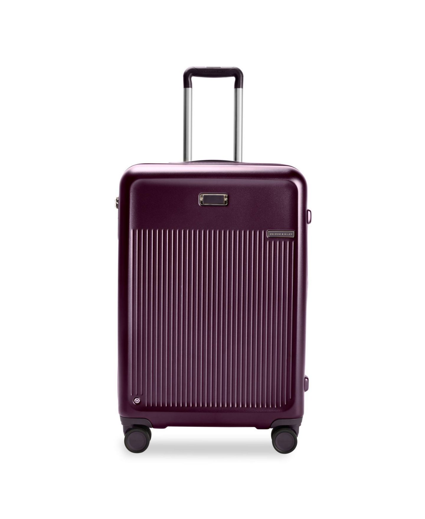 Чемодан Briggs & Riley 27" Sympatico Medium Expandable Spinner, цвет: Сливовый — фото 1
