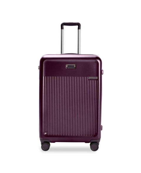 Чемодан Briggs & Riley 27" Sympatico Medium Expandable Spinner, цвет: Сливовый
