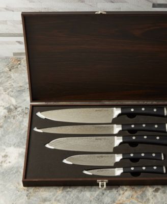 Antigua 5 Piece Knife Set with Case