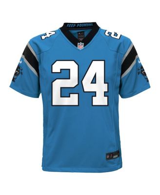 Big Boys and Girls Jonathon Brooks Blue Carolina Panthers Alternate Game Jersey