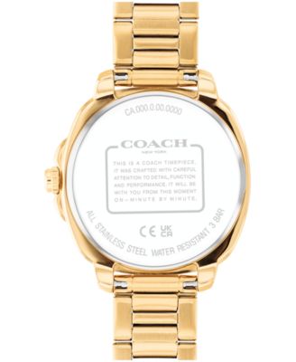 Women's Kitt Gold-Tone Stainless Steel Bracelet Watch, 34mm