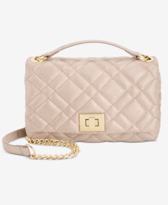 I.N.C. International Concepts - Small Ajae Pearlized Quilted Crossbody