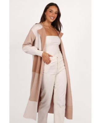 Women's Kingston Large Check Long Cardigan